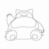 Coloring Snorlax Pages Printable Games Popular sketch template