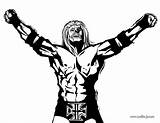 Wwe Dx Luchador Hardy Lucha Undertaker Shawn Michaels Kane Rey Línea Coloringhome Catch Servez Buzz2000 sketch template