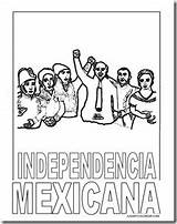 Grito Independencia Dolores Hidalgo Mexicana Miguel sketch template