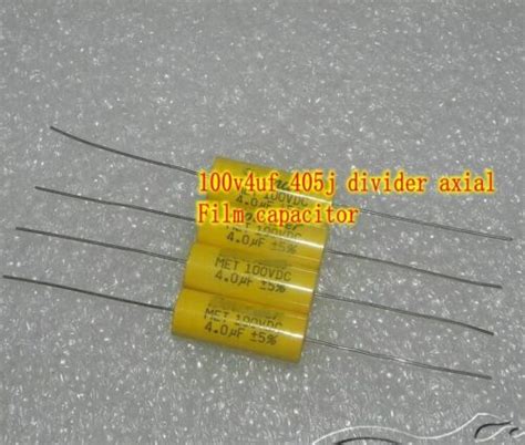 vuf  axial film capacitor frequency divider hifi capacitors ebay