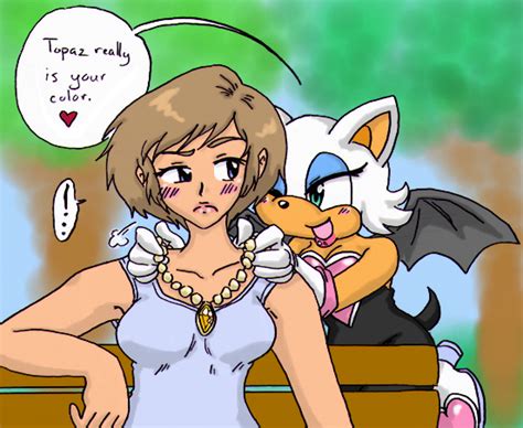 Sonic X Rouge X Topaz It Suits You By Cloud Kitsune On