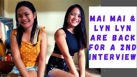 Beautiful Filipina Province Girls Mai Mai And Lyn Lyn Are Back To Talk