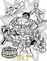 Squad Coloring Super Hero Pages Marvel Superhero Print Magnificent Colouring Imaginext Show Dino Color Superheroes Printable Heroes Getcolorings Netart Kids sketch template