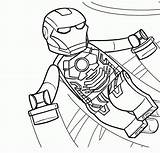 Lego Iron Man Coloring Pages Printable Color Drawing Print Colouring Marvel Face Superhero Getdrawings Avengers Popular Getcolorings Spiderman Choose Board sketch template
