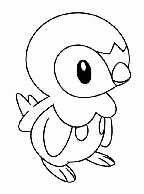 piplup pokemon coloring pages   piplup pokemon