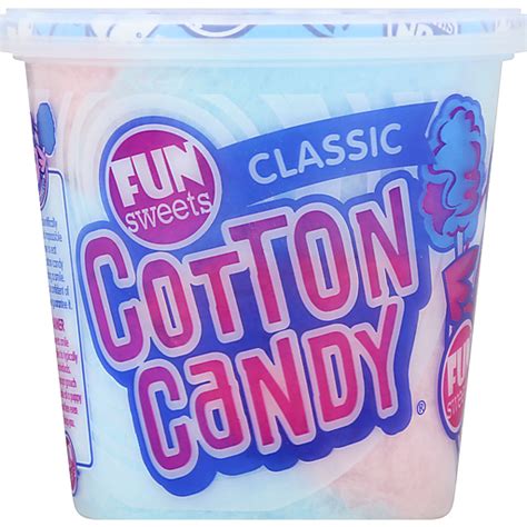 fun sweets cotton candy  oz packaged candy  markets