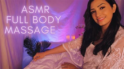 Asmr Full Body Massage Roleplay Scalp Face Legs And Foot Massage