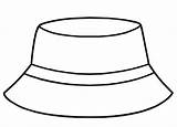 Hat Clipart Bucket Clipground sketch template