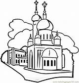 Russia Moscow Coloring Pages Printable Online Color Countries sketch template