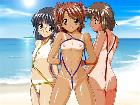 Anime Sling Bikinis 50 Pics Xhamster