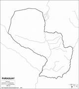Paraguay Mapa Del Mudo Reproduced sketch template