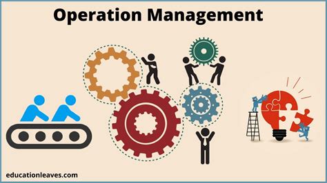 operation management duties  responsibilities  operation