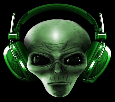 Alien Headphones By Surreal77 Redbubble