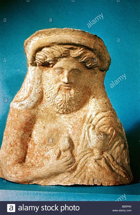 Dionysus Latin Bacchus Greek God Of Wine Portrait