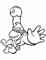 Kong Donkey Coloring Pages Drawing Diddy Mario Cartoon Flying Printables Ball Colouring Swinging Printable Line Kids Clipartmag Drawings Popular Coloringhome sketch template