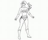 Coloring Wonder Woman Pages Popular sketch template
