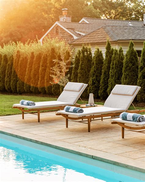 Modern Pool Loungers Poolside Updates For Summer 2020