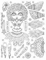 Fairy Puppets sketch template