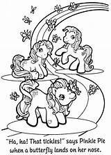 Coloring Pony Little Pages Comments sketch template