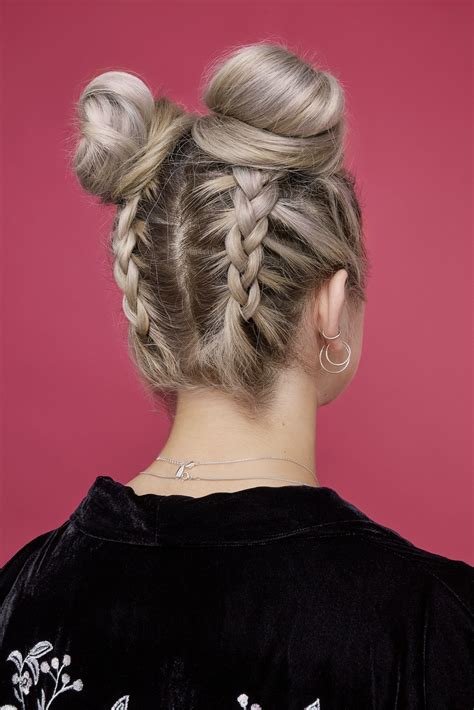 easy   trend bun hairstyles   occasion   hair uk