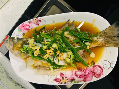 Steamed Sea Bass Chinese Food Recipes