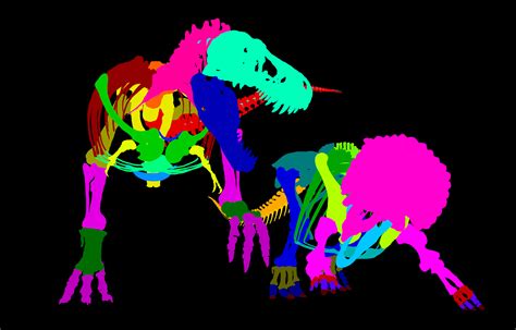 Vitamin Imagination Tyrannosaurus Vs Triceratops By Vitamin