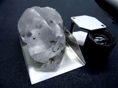 worlds largest rough diamond  ascot diamonds