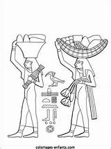 Egipto Egypte Coloriages Antiguo Niños Costumi Tappeti Libri Egizia Antica Jeux Egipcia Ancienne Babilonesi Mola Cole Liens Commerciaux sketch template