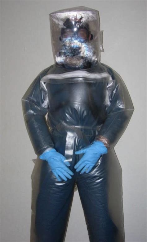 Nuclear Pvc Suit Gummianzug Schutzanzug Gasmaske