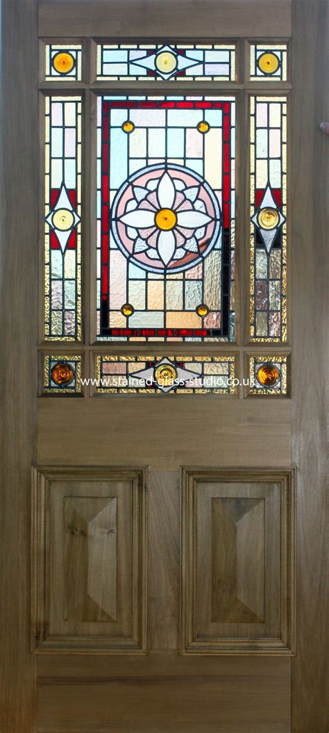 Bespoke Reproduction Handmade Doors Stained Glass Door Stained Glass