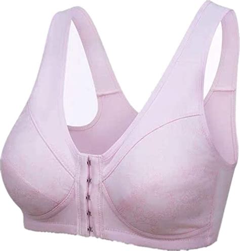 Sports 100 Cotton Bras For Women Post Surgical Bra Wide Straps With