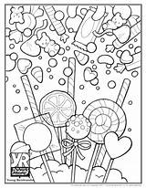 Coloring Pages Candy Sugar Skull Sweet Printable Print Drawing Color Pdf Cute Shop Getcolorings Sheets Christmas Food Shopping Young Popular sketch template