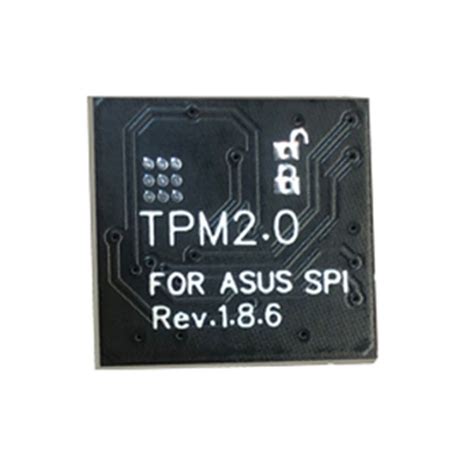 tpm  encryption security module remote card  pin spi tpm