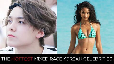 the hottest mixed race korean celebrities korean