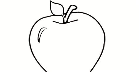 apple coloring pages  preschoolers thousand    printable