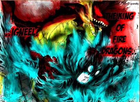 King Of Fire Dragons Igneel {fairy Tail Natsu} By Gossj10