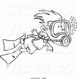 Scuba Diver Coloring Pages Kids Cartoon Diving Boy Colouring Lego Getdrawings Choose Board sketch template