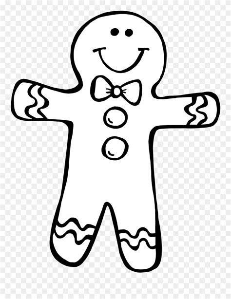 secrets gingerbread girl coloring page   finished gingerbread