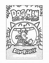 Fleas Dogman Petey Pilkey Dav Unleashed Superfuncoloring Xcolorings sketch template