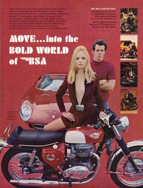 groovy chicks on vintage motorbike ads 26 fascinating scooter and