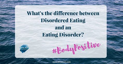 What Is The Difference Between Disordered Eating And An Eating Disorder