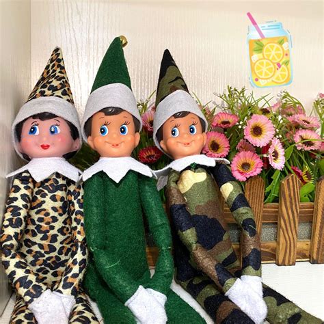new product hot sale 10 styles christmas elf doll plush toy elves santa