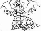 Regigigas Coloring Pages Pokemon Amazing Coloriage Imprimer Giratina Template Halo Sheets Getcolorings Getdrawings Print Color sketch template