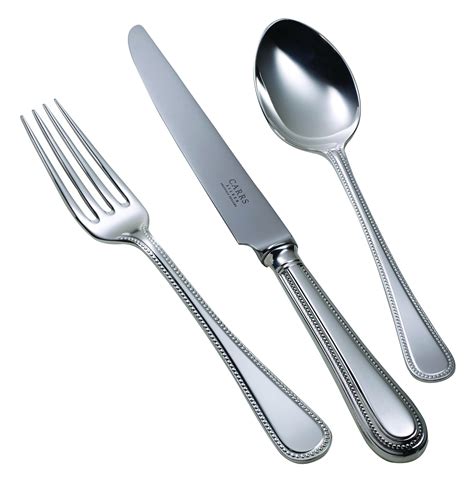 silver plated bead cutlery