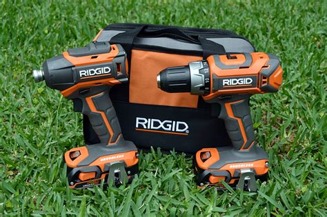 ridgid drill  impact driver kit review tools  action power