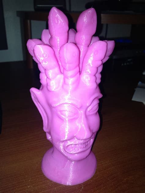 My Brother Tried To Make Medusa With His 3d Printer But It Turned