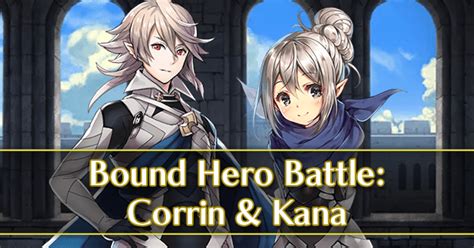 Bound Hero Battle Corrin And Kana Fire Emblem Heroes Wiki Gamepress