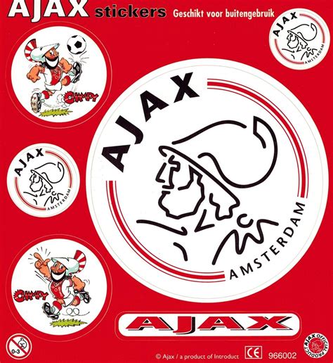 bolcom ajax stickers voor buiten gebruik