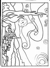 Night Coloring Pages Starry Getcolorings sketch template