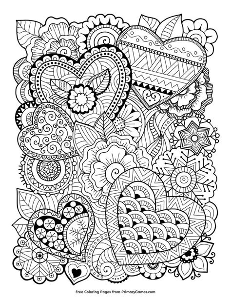 fresh hearts coloring page love coloring pages heart coloring pages
